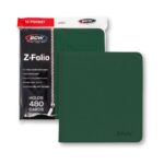 BCW Z-Fold 12 Pocket Holds 480 Cards Green