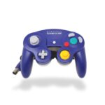 Nintendo GameCube Controller Purple/Clear Back