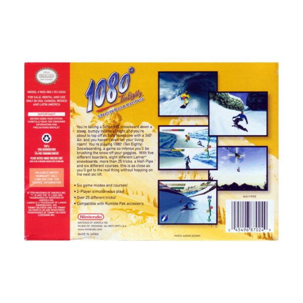 1080 Snowboarding (N64) - Image 2