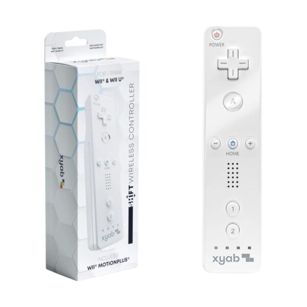 XYAB Shift Wireless Controller White for Wii/Wii U