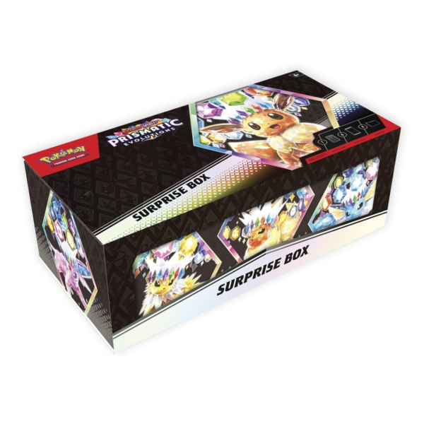 Pokemon Scarlett & Violet Prismatic Evolutions Surprise Box