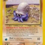 2001 Pokemon Omanyte Neo Discovery #60/75 CGC 8.5