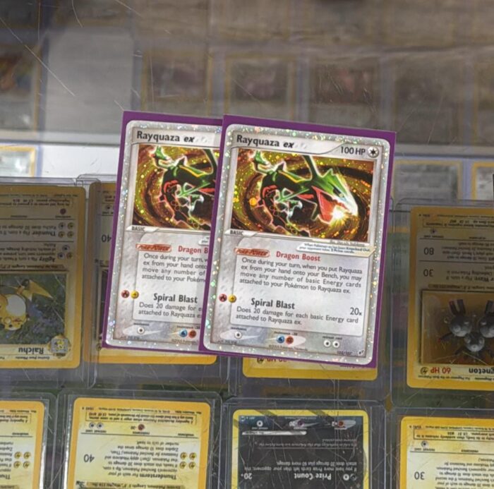 Pokémon EX Collection – Rayquaza ex, Groudon ex, Vaporeon ex & Mew Promo Cards - Image 4